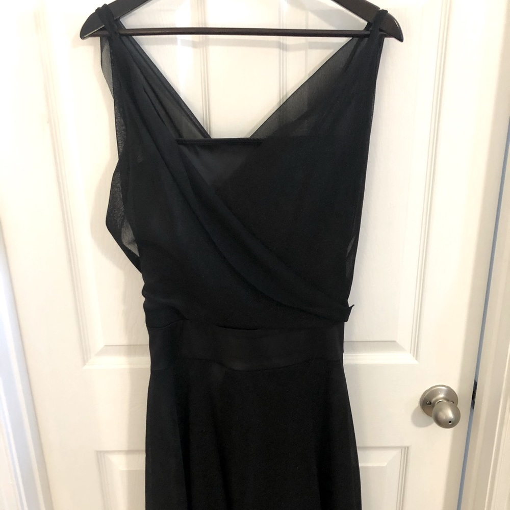 Shimmery black dress